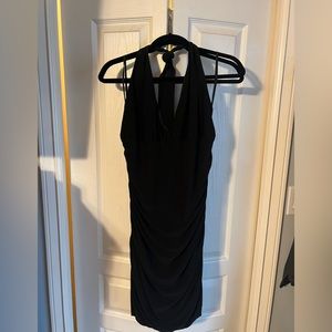 Halter dress black sz xl